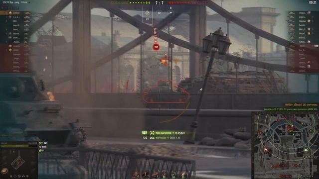Churchill 7 - КАК ИГРАТЬ, ГАЙД WOT! ОБЗОР НА ТАНК Черчилль 7 World Of Tanks! Churchill VII ВОТ! смотреть онлайн