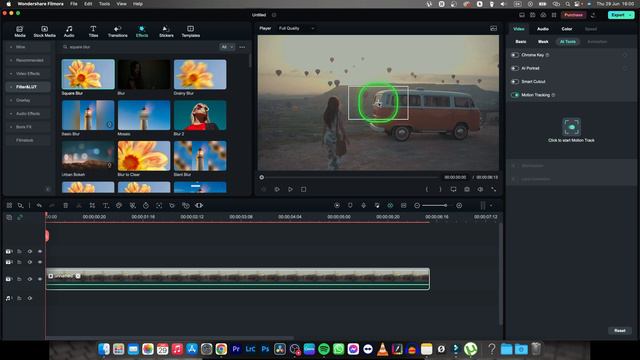How To Blur in Filmora | Apply Blur | Wondershare Filmora Tutorial смотреть онлайн