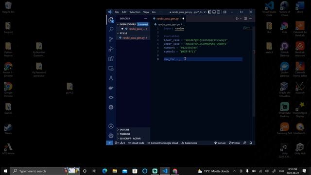 A Simple PYTHON PASS GENERATOR?! смотреть онлайн