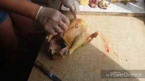 Как выпотрошить и разделать курицу?