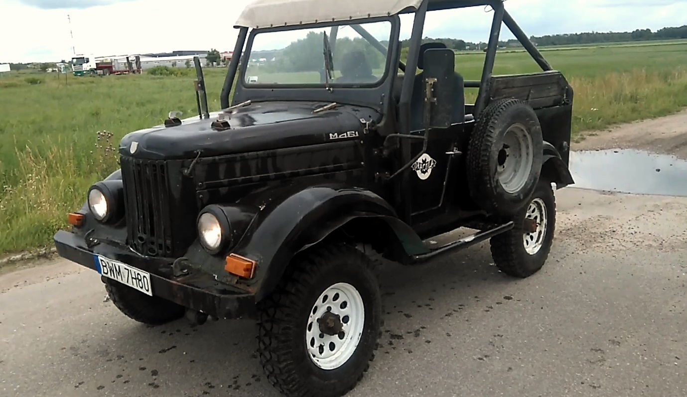 ARO M461 - родственник ГАЗ 69. Двигатель 3.3 литра, 56 лошадиных сил. смотреть онлайн