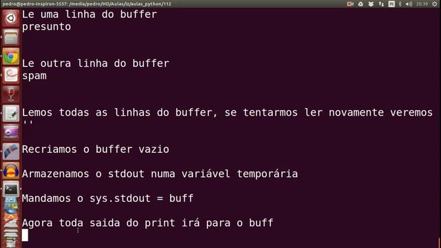 Aulas Python - 112 - Ferramentas de Sistema VIII: io StringIO, io.BytesIO, Redirecionamento do prin смотреть онлайн