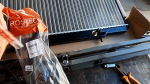 Замена радиатора на Almera Classic с АКПП.