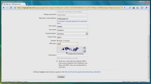 Screencast — How-to: Sign up for a Windows Live ID смотреть онлайн
