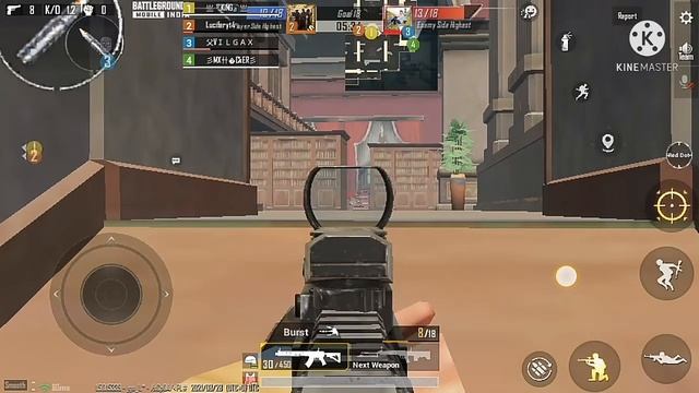 LAST ENEMY ??  //GUN GAME LiBRARY MODE // BGMI //BY MXHACKER GAMER