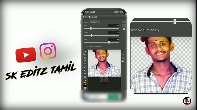 How to edit oil painting in photoshop in mobile / Digital oil painting in photopea / in tamil смотреть онлайн