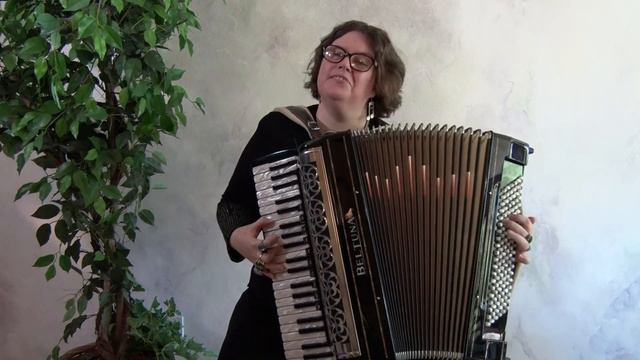 Bernadette - Iron Maiden "Wasted Years" for accordion смотреть онлайн