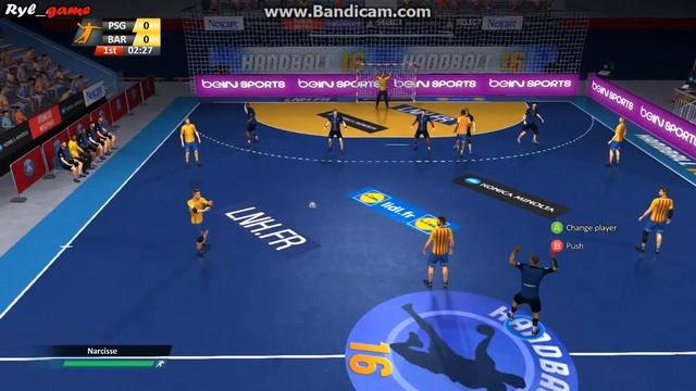 Handball 16 / Baxış / Gameplay /PC смотреть онлайн