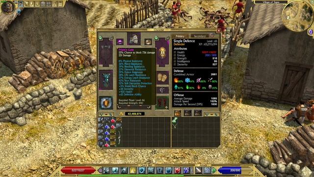 Titan Quest Atlantis| DEFENCE Single mastery build guide смотреть онлайн