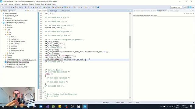Bluetooth LE Tutorial for STM32 and Android (JDY-08 module) смотреть онлайн