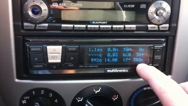 Бортовой компьютер Multitronics RIF 500 смотреть онлайн