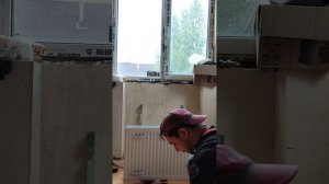 Монтируем панельный радиатор нижнее подключение