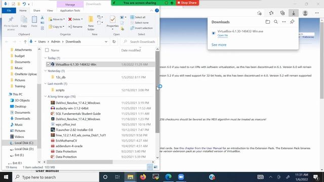 Oracle Virtual Box Setup and Installation смотреть онлайн