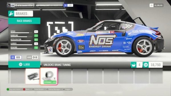 Forza Horizon 4 - The new Formula Drift Nissan 370z, Customization, Drift Build