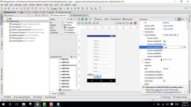 How to use the ScrollView Horizontal and Vertical for beginners YouTube смотреть онлайн