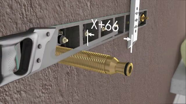 Скрытая часть hansgrohe RainSelect для ванны с 2 потребителями 15314180 смотреть онлайн