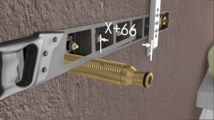 Скрытая часть hansgrohe RainSelect для ванны с 2 потребителями 15314180