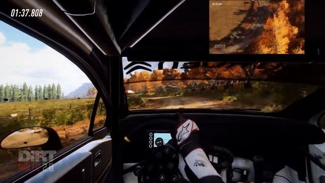 Dirt Rally 2 USA New England Citroen C3 R5 смотреть онлайн