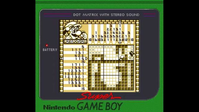 (63 / 193) Mario's Picross [GameBoy] [No Hints] : Easy Picross 8G (Camera) смотреть онлайн