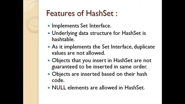 VECTIR,HASH SET ,HASH MAP COLLECTIONS IN JAVA смотреть онлайн