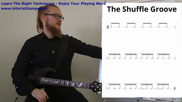 Getting The Shuffle Groove Right | Kitaratunnit Guitar Teacher in Tampere смотреть онлайн