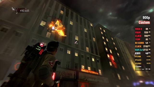 Ghostbusters: The Video Game Remastered - Ryzen 3 2200G Vega 8 - Test смотреть онлайн