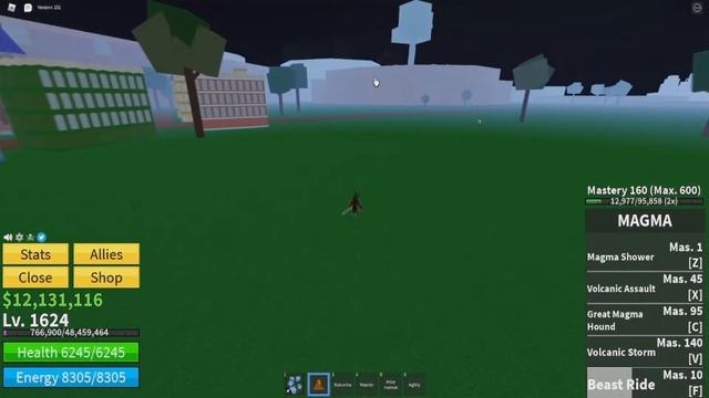 обзор на фрукте пробуждения магма #magma #Blox Fruits #roblox смотреть онлайн