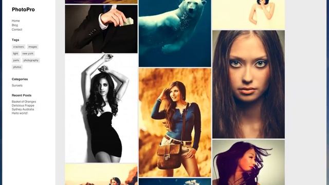 Photopro WordPress theme Video Guide смотреть онлайн