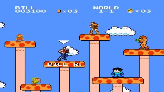 Игра Марио с пулеметом из контры страйк. смотреть онлайн