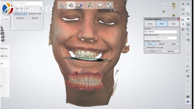 Thunk3D facial scanner for digital dental application смотреть онлайн