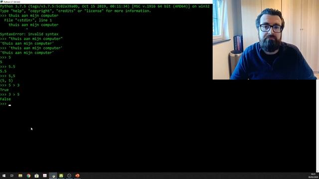 Variabelen in Python - Programmeren 4 ASO смотреть онлайн