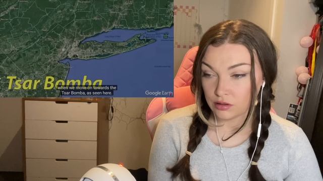 New Zealand Girl Reacts to The Terrifying True Scale of Nuclear Weapons смотреть онлайн