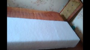 Ремонт и перетяжка советского дивана книжки