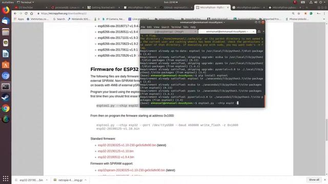 Instalacion De MICROPYTHON en un ESP32 !!!!! смотреть онлайн