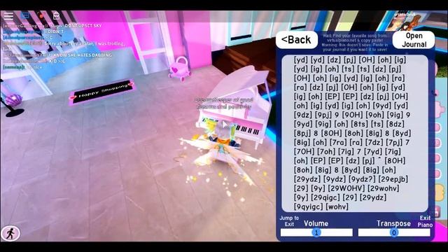 Tiny piece of Megalovania on roblox piano смотреть онлайн