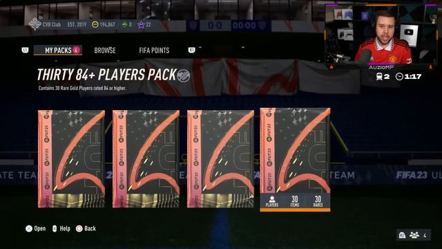 40x 84+ x30 PACKS & TOTS PLAYER PICKS! 😳 FIFA 23 Ultimate Team смотреть онлайн