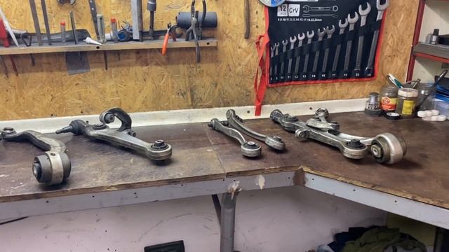 Обзор старой ходовой и рулёвой. Volkswagen Passat B5+ 2,5 TDI V6 BAU #20 смотреть онлайн