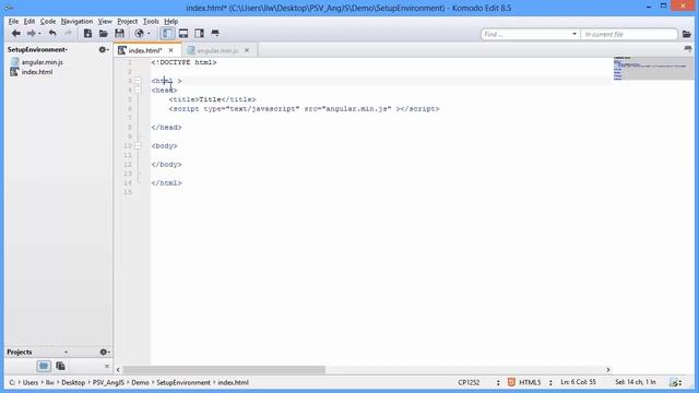AngularJS Tutorial: Part 1 - Setting up Your AngularJS Workspace смотреть онлайн