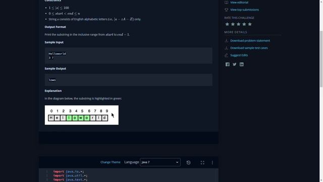 Java Substring HackerRank смотреть онлайн
