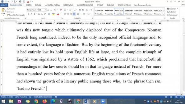 The Making of the English Language