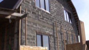 Дом из арболита. Утепление гипс плюс опилки- что получается.