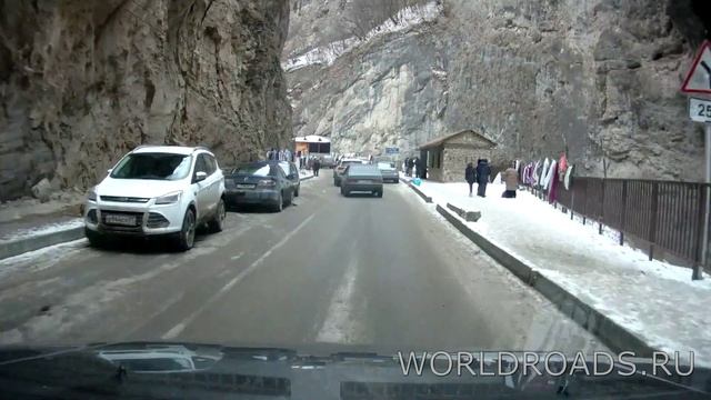 Дорога на Чегемский водопад смотреть онлайн