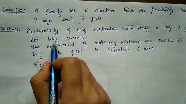 Binomial distribution in probability (Hindi) with Example смотреть онлайн