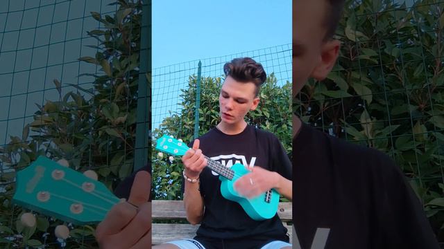 Красунчик грає на укулеле 🥰. (грає не дуже але хлопець гарний) #укулеле #кавер #wellboy #гітара смотреть онлайн