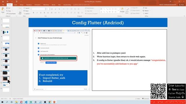 EP44: Flutter - Config Firebase for Authentication and Database FireStore смотреть онлайн