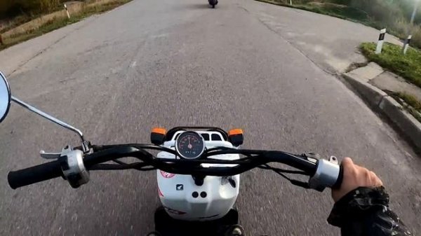 КТО БЫСТРЕЕ? #3. Suzuki Lets 4 vs Honda Zoomer