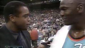 NBA All-Star Game 1996 / Матч всех звёзд НБА 1996 на русском (1 часть)