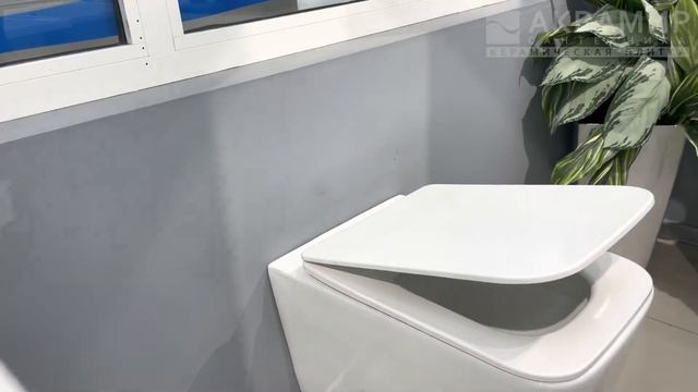 Унитаз подвесной Куб AVS-8057E-R смотреть онлайн