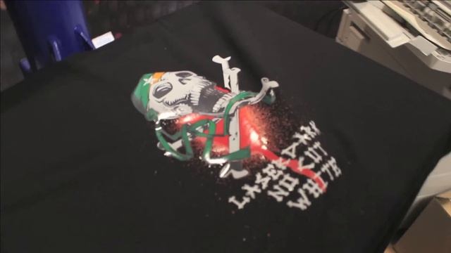 Self Weeding Transfer Paper on Dark Tshirts with White смотреть онлайн