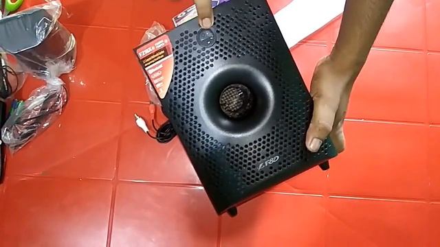 unboxing f&d f210x | Bluetooth 2.1 Sound System | USB FM Bluetooth Speake unboxing смотреть онлайн